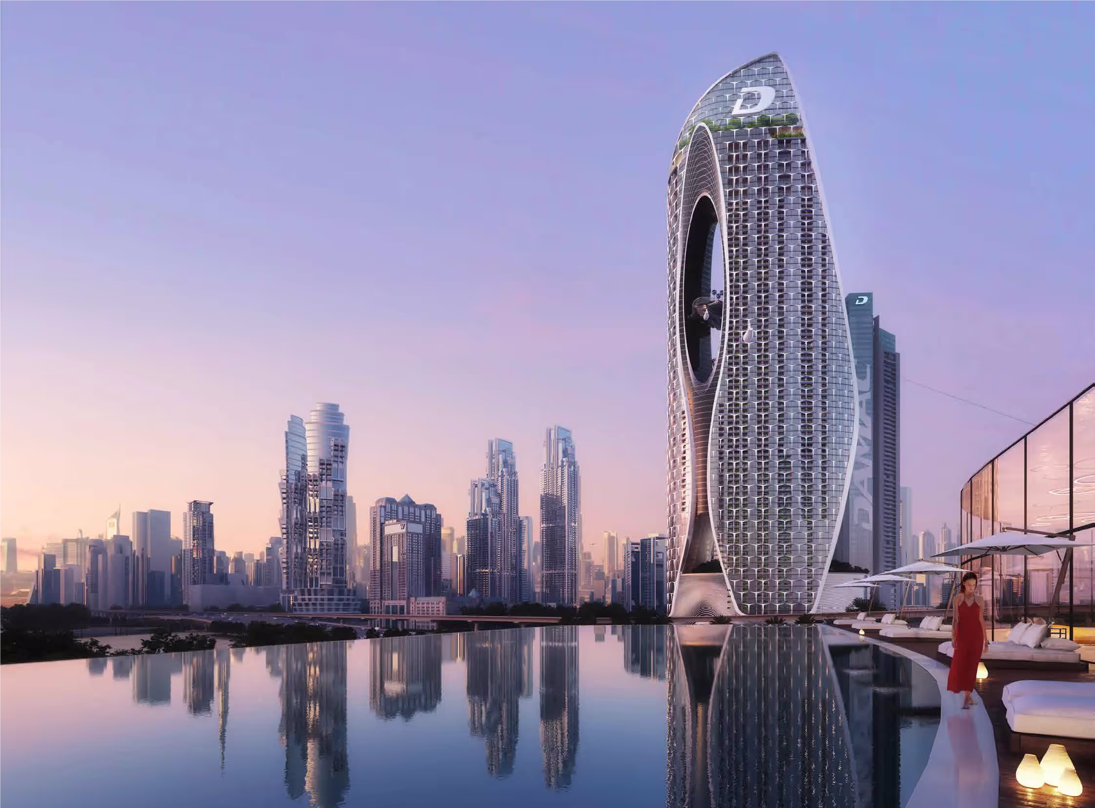 The futuristic architecture and flowing design lines of Safa Two create a unique living experience. Residents enjoy access to premium amenities, including fitness and wellness centres, contributing to a refined lifestyle. These facilities are perfect for residents seeking the ideal combination of prestige and comfort.