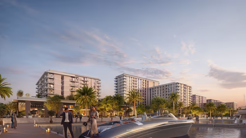 Porto View is a residential development by Emaar Properties, located at Rashid Yachts & Marina. It offers premium 1, 2 and 3-bedroom apartments and 3-bedroom townhouses. This striking architectural gem reinterprets the essence of elegance and offers a fresh perspective on coastal living. Luxury living here is not just a concept, but a way of life, with panoramic views of azure waters and vibrant sunsets. Porto View, situated in the heart of Dubai's maritime district, is strategically designed to offer residents the best of both worlds. Within minutes, you can immerse yourself in the historic ambiance of Old Dubai or the ultra-modern contemporary atmosphere of Downtown Dubai. Easy access to key attractions such as Burj Khalifa, Dubai Mall and Dubai Creek Harbour allows residents to enjoy the finest experiences Dubai has to offer. Each residence has been meticulously designed with clean lines, modern finishes and open-plan layouts that emphasize space, light and comfort. The contemporary architecture is enhanced with premium materials, making every home both functional and visually stunning. Living here means embracing a lifestyle of luxury, wellness and relaxation. Take a dip in the magnificent infinity pool overlooking the marina. Stay fit and healthy with access to a fully equipped fitness centre featuring the latest technology. Whether you prefer cardio, strength training or yoga, the fitness centre provides everything you need. Enjoy an outdoor yoga session or make the most of the dedicated barbecue areas, ideal for hosting gatherings with family and friends.