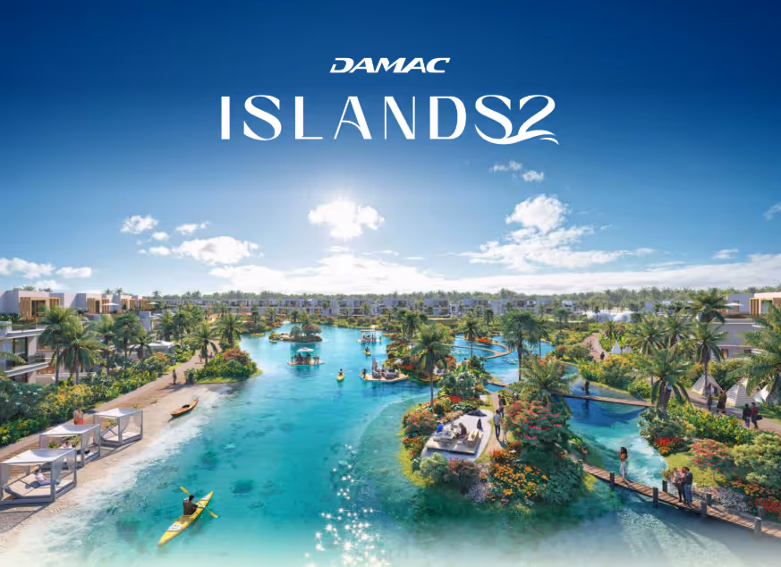 Project Description – DAMAC Islands 2 (Maui & Barbados Clusters) DAMAC Islands 2 is a luxurious residential development situated on the iconic Dubai Islands, developed by the renowned developer DAMAC Properties. This unique project comprises multiple exclusive clusters, including Maui, Barbados 1 and Barbados 2, which together offer a refined selection of spacious townhouses in a tropically inspired setting. Location & Lifestyle Located on the northeastern coast of Dubai within the emerging Dubai Islands, this project combines tranquility, prestige and accessibility. Residents enjoy direct beach access, expansive green zones and a resort-style living environment. The island setting offers ultimate privacy, while Downtown Dubai and Dubai International Airport are reachable within 20–25 minutes. Architecture & Design Every residence in DAMAC Islands 2 has been designed with a focus on space, natural light and contemporary finishes. The townhouses are distinguished by their dual-level layouts, private gardens, rooftop terraces and generous living areas ranging from approximately 2,186 to 3,158 square feet. The finishes are modern and high-end, featuring open-plan kitchens, floor-to-ceiling windows and luxury bathrooms.
