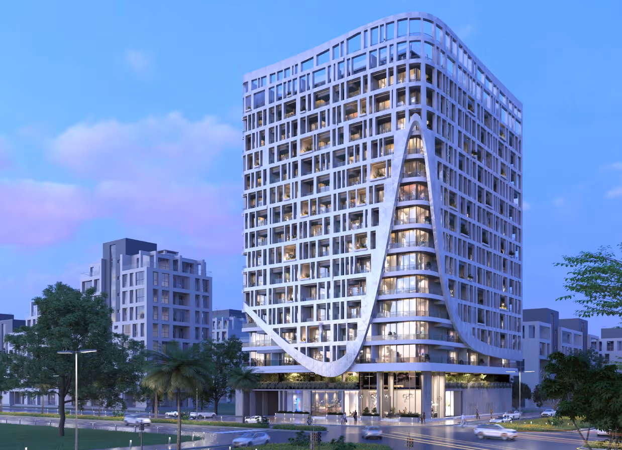 Sky Suites is a new residential development by Peace Homes Group, centrally located in JVC. It offers comfortable and modern residences in a highly accessible and vibrant neighbourhood.
